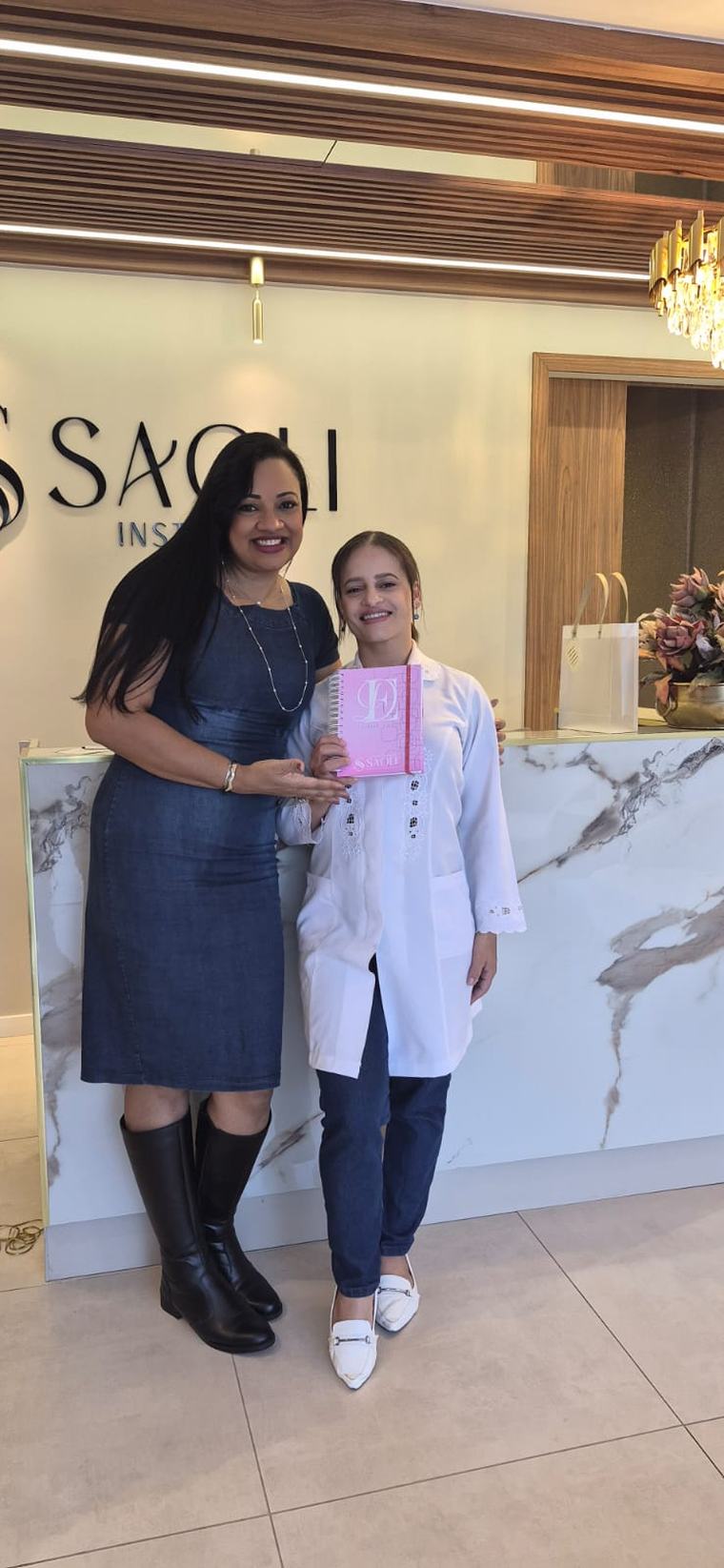 Planner entregue a cliente, trabalho da Scripta