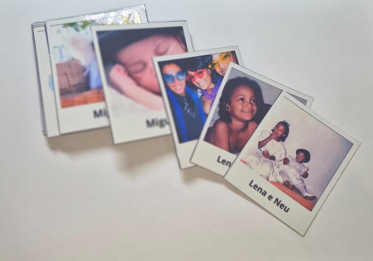 Fotos estilo polaroid, trabalho da Scripta